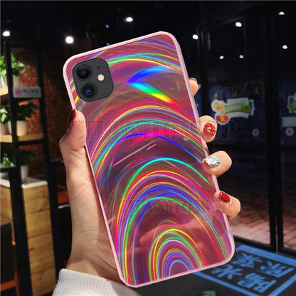 Colorful Rainbow Case For iPhone 11 Pro Max