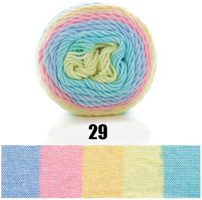 100g Rainbow Dyed Yarn