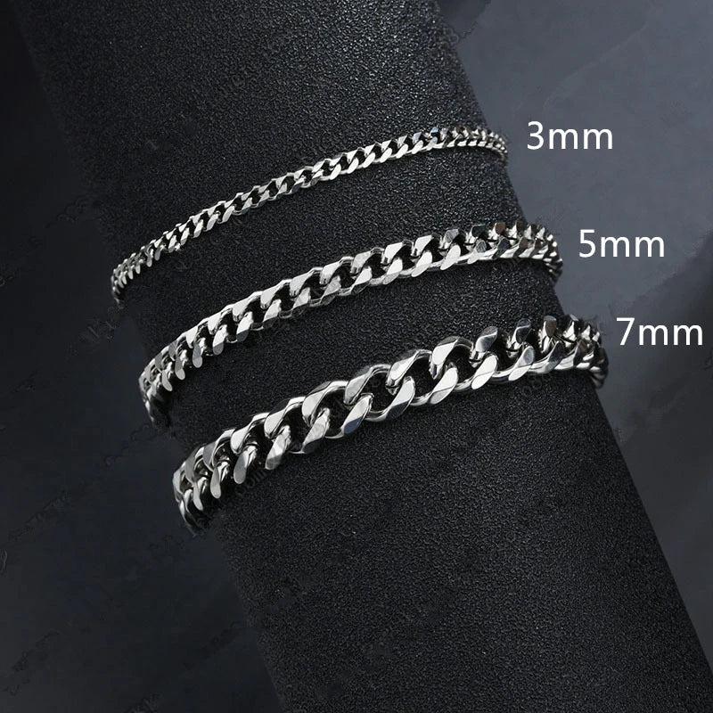 Jewelry - New Trendy Cuban Chain Men Bracelet