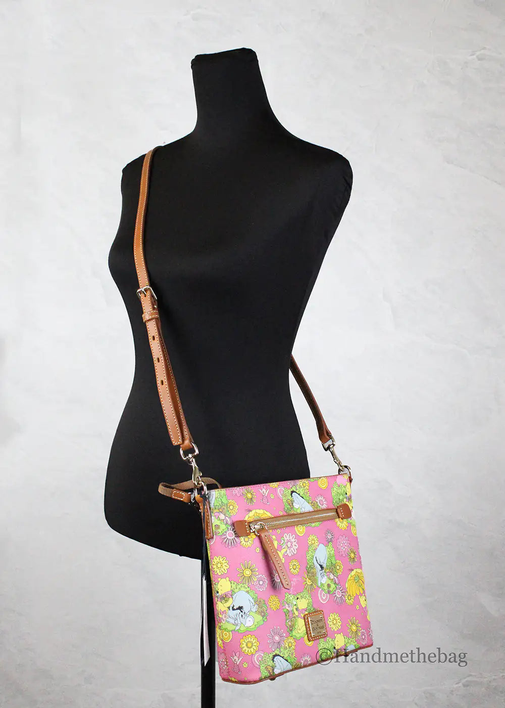 "Rainbow Galore Top Pick" Dooney & Bourke Disney Winnie the Pooh Crossbody Bag