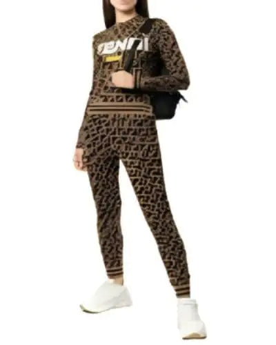 Fendi Due Pezzi Top e Pantaloni Donna