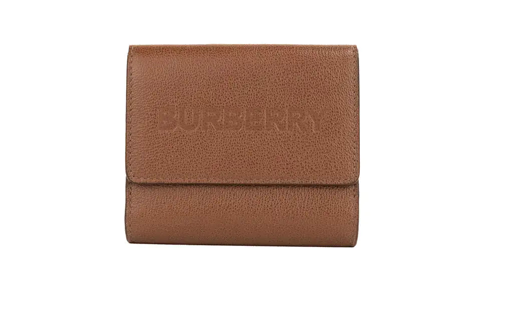 Burberry Luna Tan 粒面皮革小号零钱包