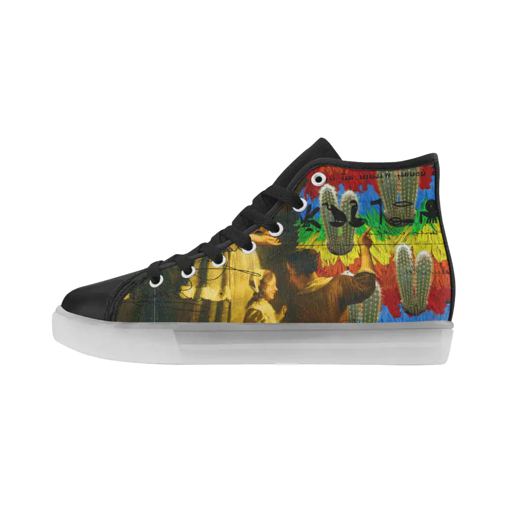 RAINBOW BRUSH CACTUS Men's Sneakers