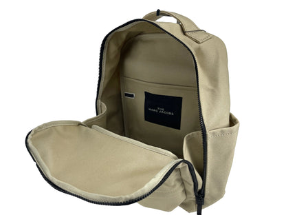 Marc Jacobs Beige Canvas The Backpack Bag