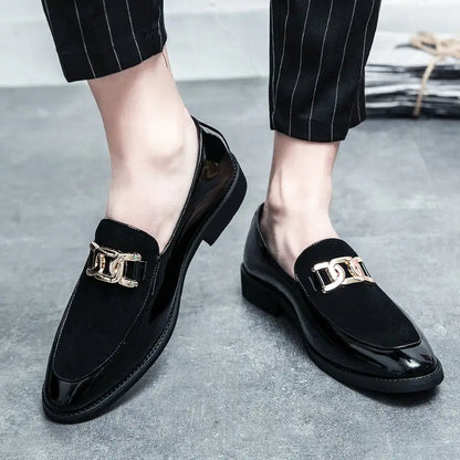 Elegant The Roveleto Italian Leather Loafers For Men!