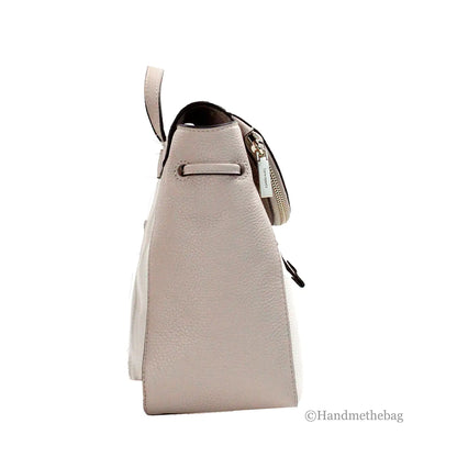 Kate Spade Leila Colorblock Warm Beige Leather Medium Backpack