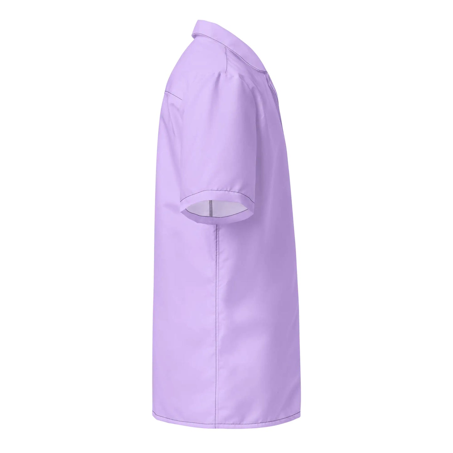 Camicia da uomo viola scuro con bottoni